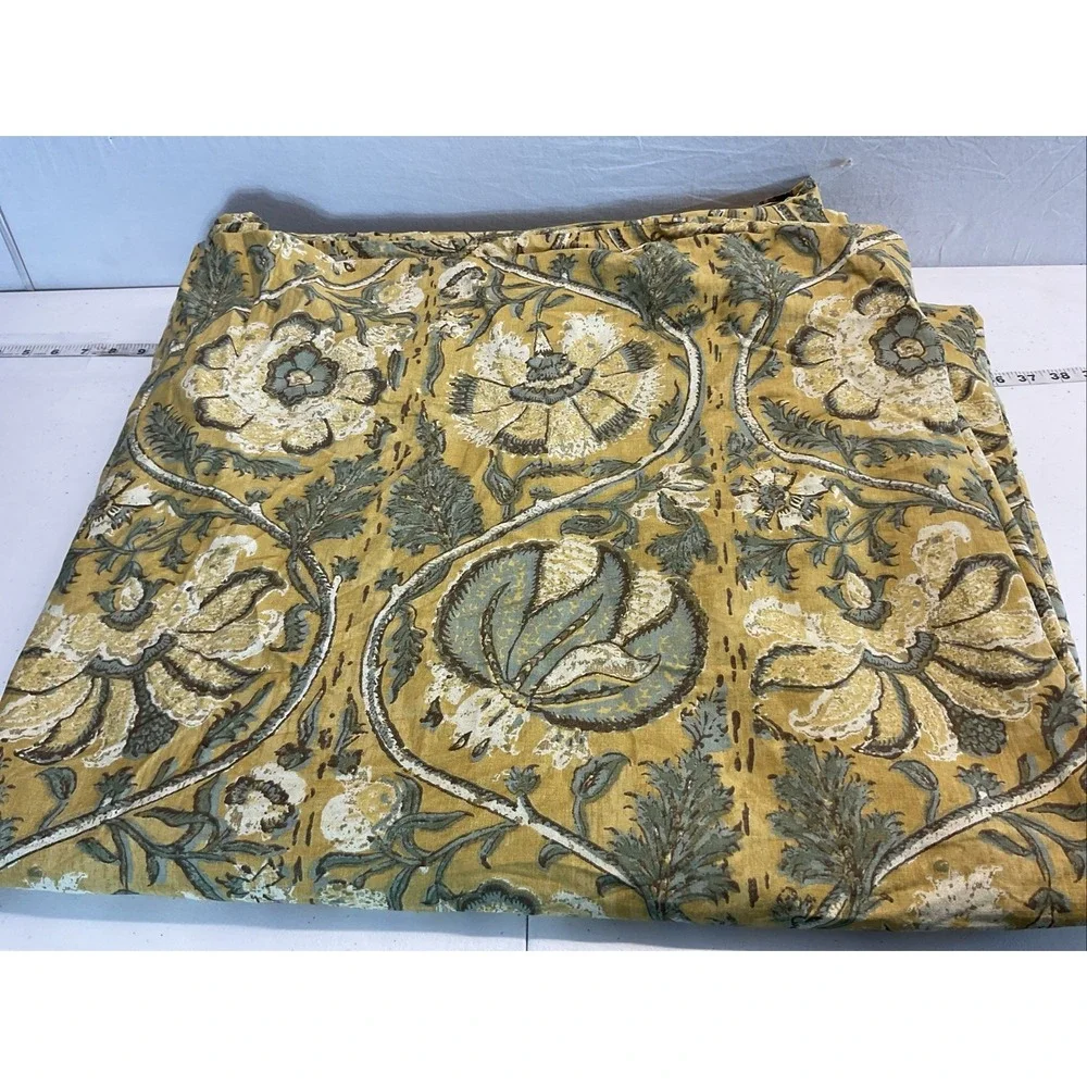 Pottery Barn Penelope Kalamkari Duvet Cover Palampore Botanical Full/ Queen Bed